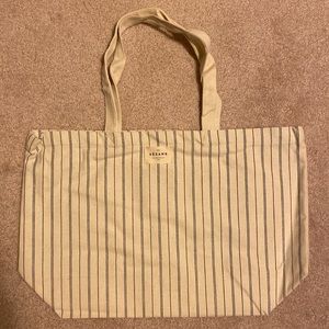 Sezane Blue Stripe Tote 💙